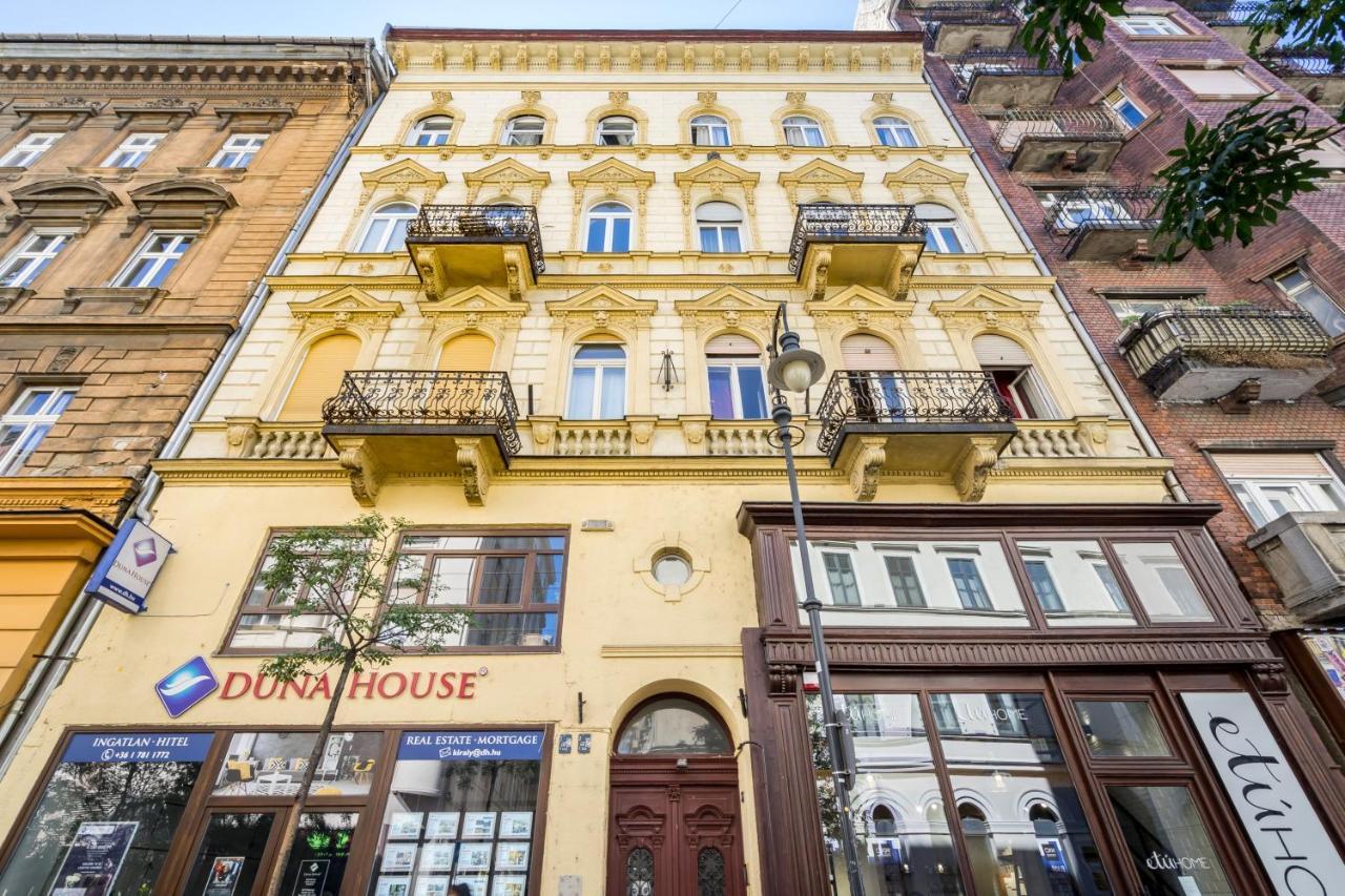 ブダペストBpr Kiraly Street Nest With A/Cアパートメント エクステリア 写真